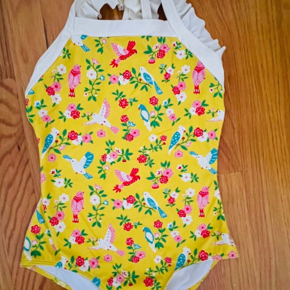 Mini Boden girls one-piece bathing suit, size 11-12